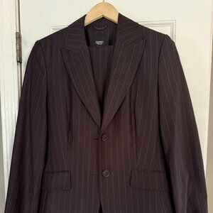 Women ESPRIT Pinstripe Suit (BLAZER & Trousers)